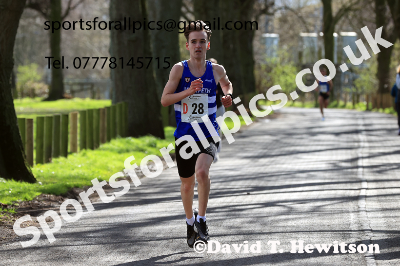 Senior Mens 12 Stage Road Relay, 2026 Northern Mens 12 and Womens 6 Stage Road Relays and Young Athletes 5k, Sheepmount Stadium, Carlisle. Photo: David T. Hewitson/Sports for All Pics